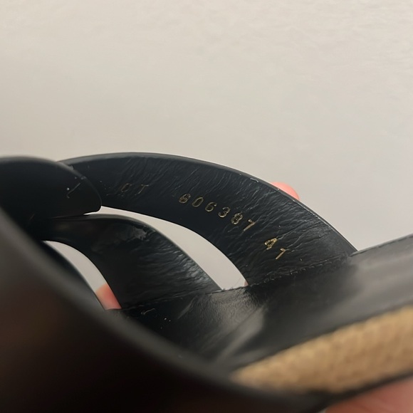 Saint Laurent Tribute Nu Pieds sandals with box, size 41 just resoled! - Picture 11 of 12